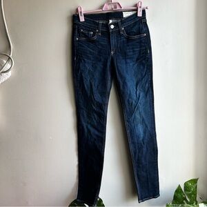 rag & bone Deep Indigo Skinny Jeans